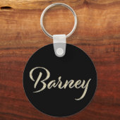 Barney Button Name Schlüsselanhänger (Vorderseite)