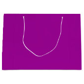 Barney lila (Vollfarbe) Große Geschenktüte (Vorderseite)