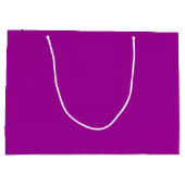 Barney lila (Vollfarbe) Große Geschenktüte (Rückseite)