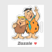 Barney Rubble und Fred Flintstone Aufkleber (Blatt)