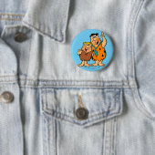 Barney Rubble und Fred Flintstone Button (Beispiel)