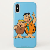 Barney Rubble und Fred Flintstone Case-Mate iPhone Hülle (Rückseite)