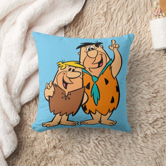 Barney Rubble und Fred Flintstone Kissen (Decke)