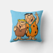 Barney Rubble und Fred Flintstone Kissen (Rückseite)