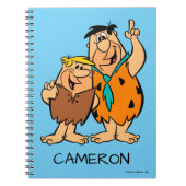 Barney Rubble und Fred Flintstone Notizblock (Vorderseite)
