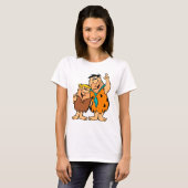 Barney Rubble und Fred Flintstone T-Shirt (Vorne ganz)