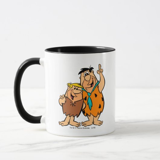 Barney Rubble und Fred Flintstone Tasse (Links)