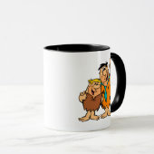 Barney Rubble und Fred Flintstone Tasse (VorderseiteRechts)