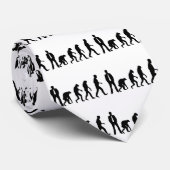 Barney stinson Evolution Krawatte (Gerollt)