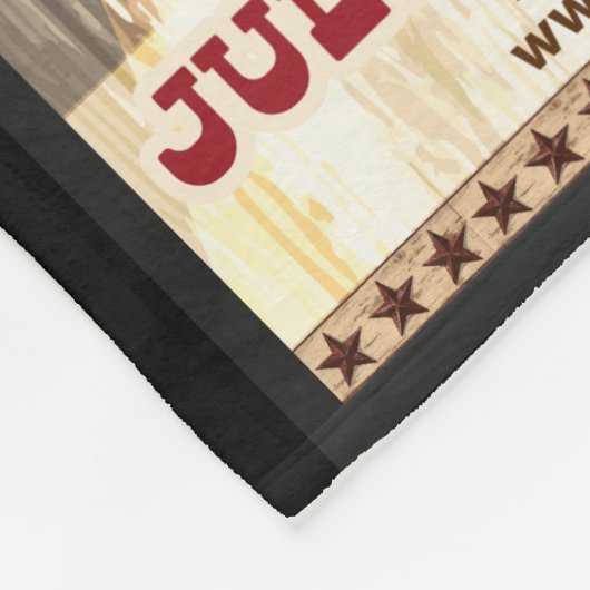 Barnfest IV Andenken-Decke Fleecedecke (Ecke)