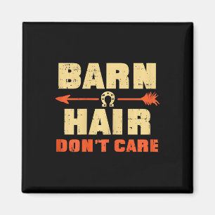 Barnhaar Dont Care Pferde Reiten Girls W Magnet