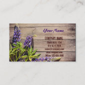 Barnholz-Blume botanischer Naturflorist Visitenkarte (Vorderseite)