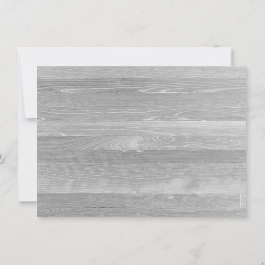 Barnholz daisy rustikale Einladung Hochzeit daisy2 (Rückseite)