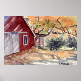 BARNHOUSE - POSTERS - LEINWAND ART - H DAVIDSOHN POSTER