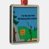 Bärnjäger Silbernes Ornament (Rechts)