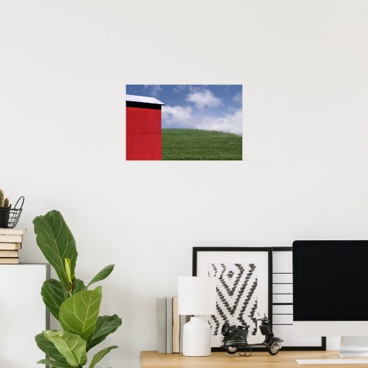 BarnMinimalist Poster (Heimbüro)