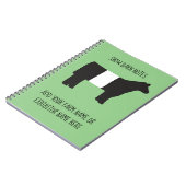 Barnotizen anzeigen - Tieraussteller individuell e Notizblock (Linke Seite)