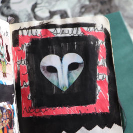 Barnottkunst Herz-Aufkleber