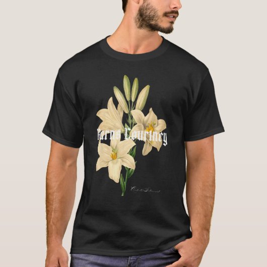 Barns Courtney u2013 White Lily T-Shirt (Vorderseite)