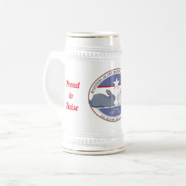 BARNSC American Rabbit Club - Stein Bierglas