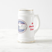 BARNSC American Rabbit Club - Stein Bierglas (VorderseiteRechts)