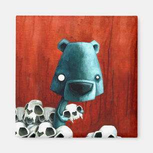 Bärnschädel Magnet