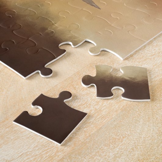 Barnschale in Flight Digital Painting Puzzle (Seite)