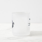 Barnschlucken Flying Illustration Mattglastasse (Mittel)