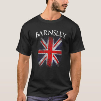 Barnsley Vintag Retro Britische Flag Funny T-Shirt