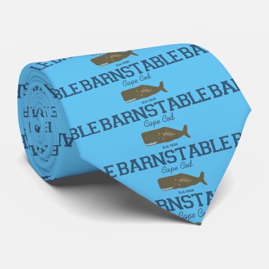 Barnstable - Cape Cod Krawatte (Gerollt)