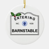 Barnstable MA Keramik Ornament (Vorne)