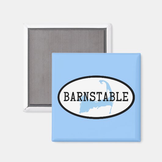 Barnstable, MA Magnet (Vorderseite/Rückseite)