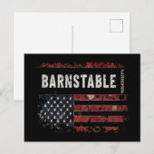 Barnstable Massachusetts Postkarte (Vorne/Hinten)