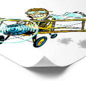 Barnstormer Bob und Bird Poster (Ecke)