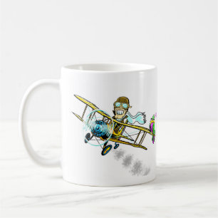 Barnstormer und Vogel Kaffeetasse