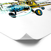 Barnstormer und Vogel Poster (Ecke)