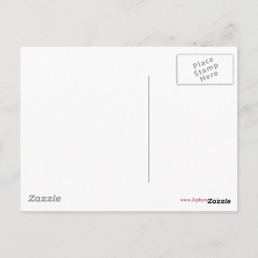 Barnum & Bailey Circus Poster Postkarte (Rückseite)