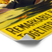 Barnum & Bailey Coney Island Wassersport Poster (Ecke)