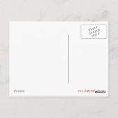 Barnum & Bailey Slide for Life Circus Poster Postkarte (Rückseite)