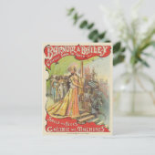 Barnum & Bailey Vintage Poster 1901 Postkarte (Stehend Vorderseite)