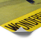 Barnum & Bailey - Wonderful Performing Geese Poster (Ecke)