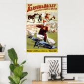 Barnum & Bailey - Wonderful Performing Geese Poster (Heimbüro)