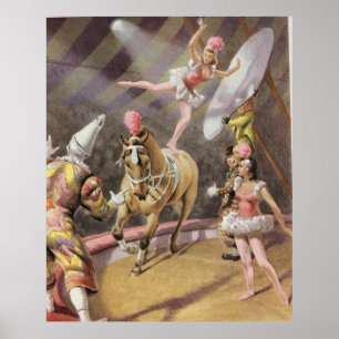 Barnum & Bailey - Wunderschöne Darstellende Gänsep Poster
