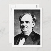 Barnum ~ P.T. American Showman Entertainer Postkarte (Vorne/Hinten)