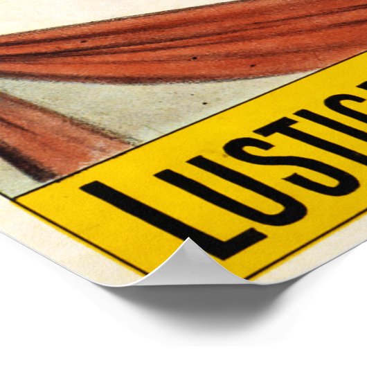 Barnum und Bailey, Circus Poster (Ecke)