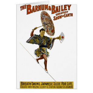 Barnum und Bailey: Japanischer Fest-Seil Wanderer