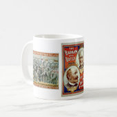 Barnum und Bailey-Plakat-Tasse Kaffeetasse (Vorderseite Links)