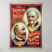Barnum und Bailey Print oder Poster (Vorne)