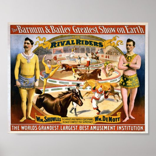 Barnum und Bailey - Rivalen Poster (Vorne)