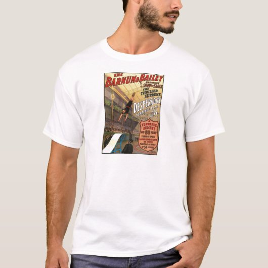 Barnum und der Sprung Bailey-Desperados für das T-Shirt (Vorderseite)